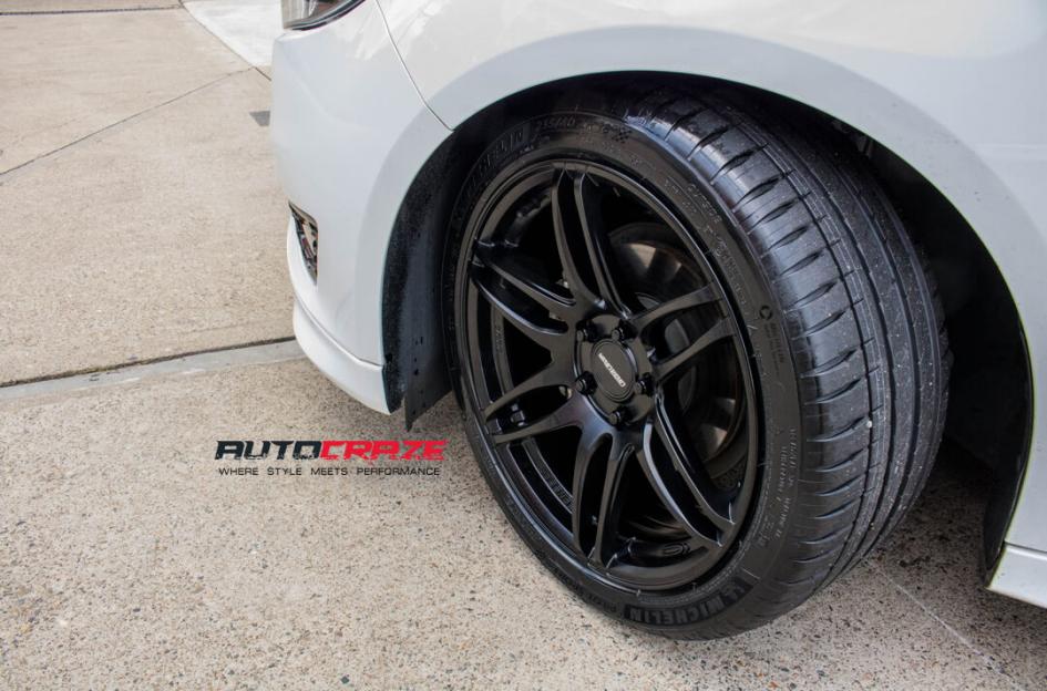 FORD FOCUS  5 STUD  CC02 MATTE BLACK